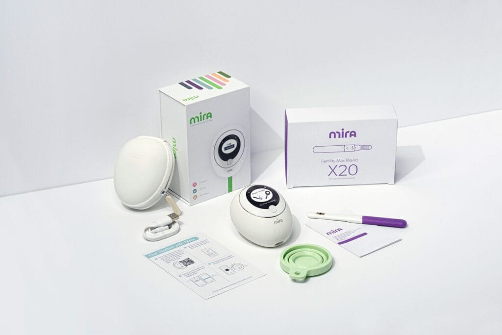 Mira hormone levels analyze digital device